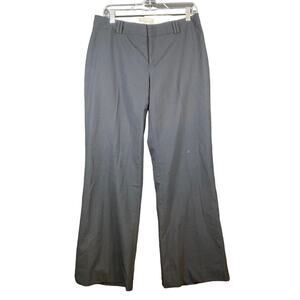 Banana Republic Womens Pants Black Jackson Curvy Fit Wool Blend Lined Stretch 8
